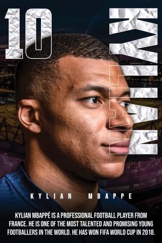 Mbappe Poster - Kylian Mbappe Posters