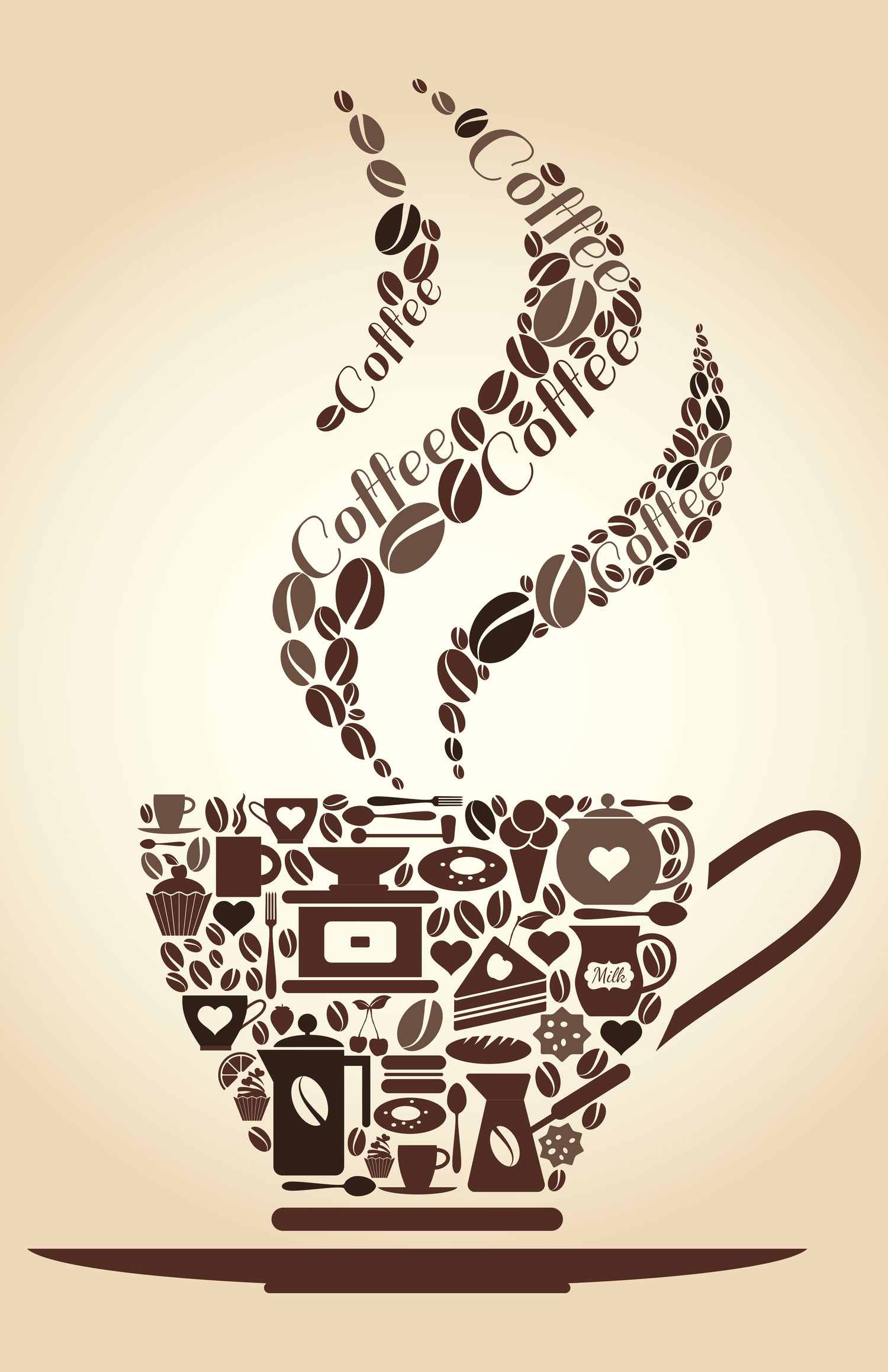 Tea & Coffee Poster | Frame | Canvas
