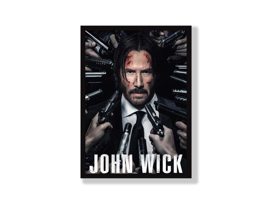 John Wick Surrounded with Guns