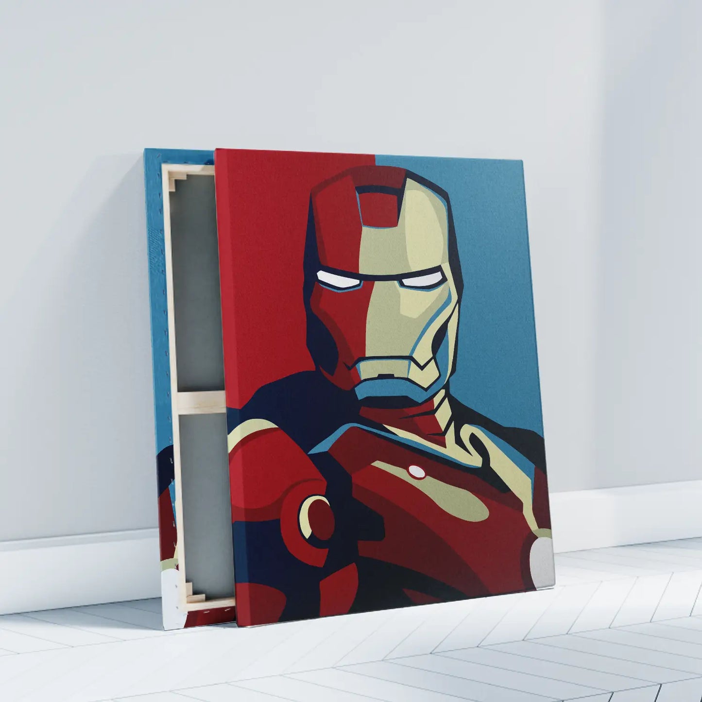 Iron Man Abstract Art Painting