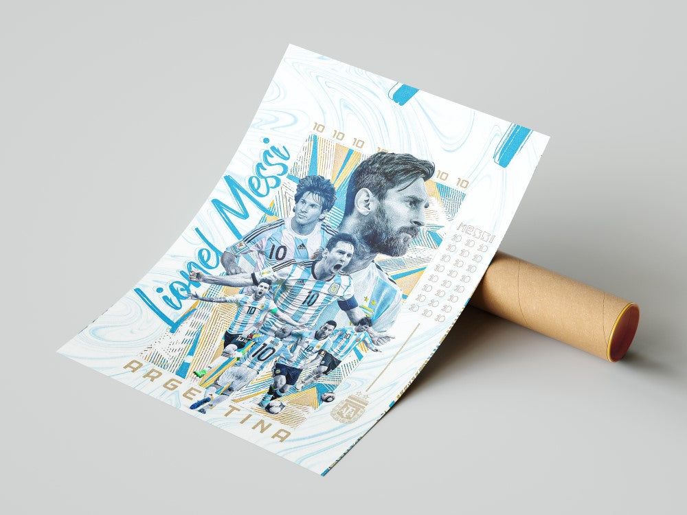 Lionel Messi Argentina Collage