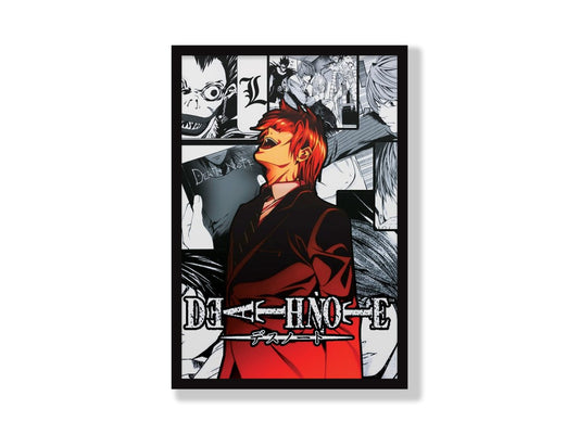 Death Note Yagami Light Manga Anime One Person Wall Poster Hero
