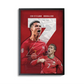 Ronaldo Number 7 Poster | Frame | Canvas