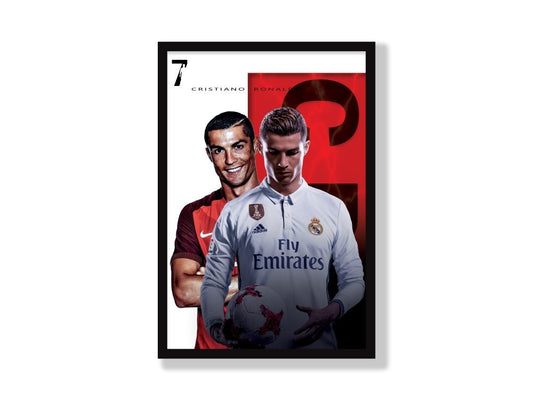 Cristiano Ronaldo Number 7 Collage