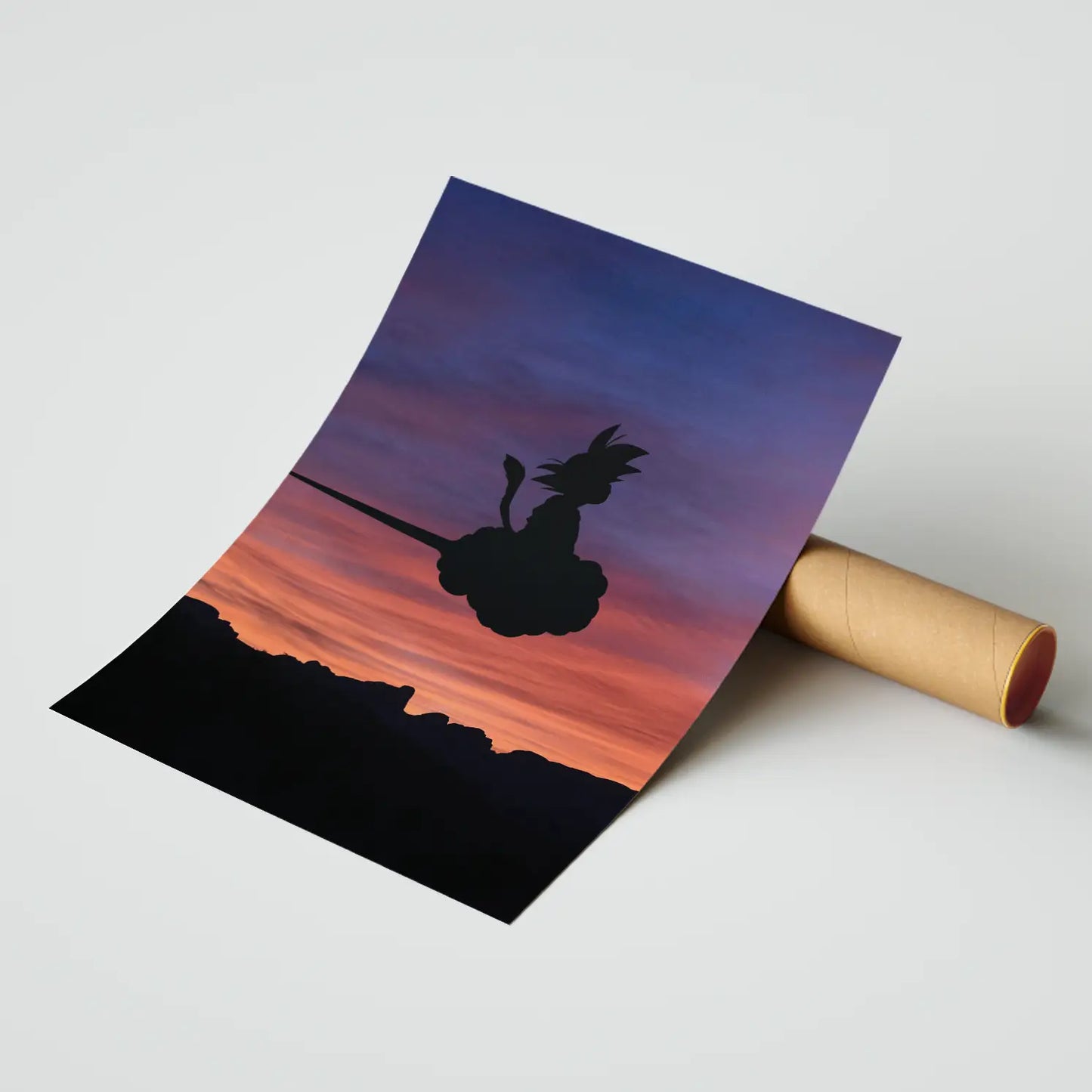 Naruto  on Black Cloud Poster | Frame | Canvas