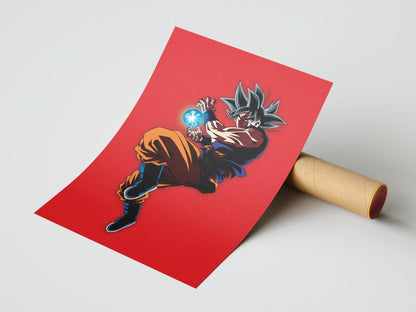 Goku - Ready to attack with fire ball