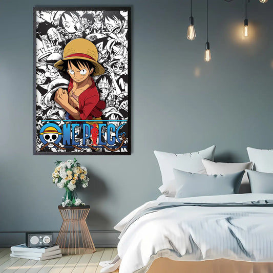 Monkey D'Luffy - One Piece Poster | Frame | Canvas