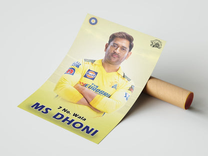 MS Dhoni Wall Posters