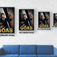 Lionel Messi-GOA8 Wall Poster Size Chart