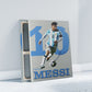 Lionel Messi King Of Football Wall Poster Canvas