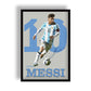 Lionel Messi King Of Football Wall Poster Hero
