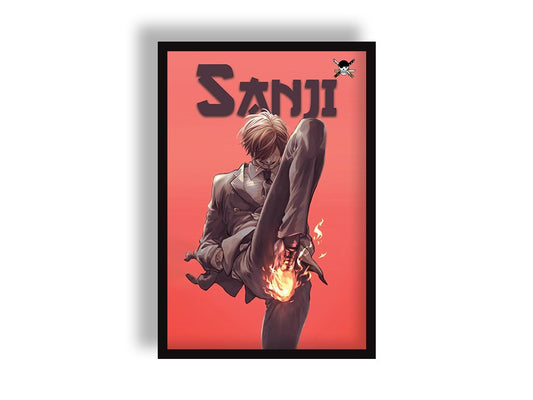 Sanji One Piece Wall Poster Hero