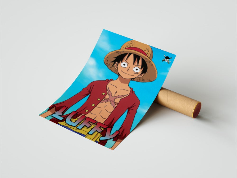 Luffy One Piece Poster