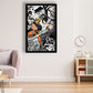 Naruto Manga Wall Poster - Anime Wall Poster Black Frame