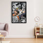 Naruto Manga Wall Poster - Anime Wall Poster Glossy Black Frame