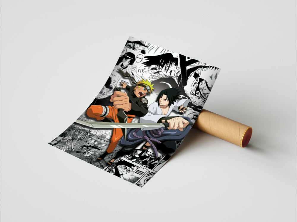Naruto Manga Wall Poster - Anime Wall Poster
