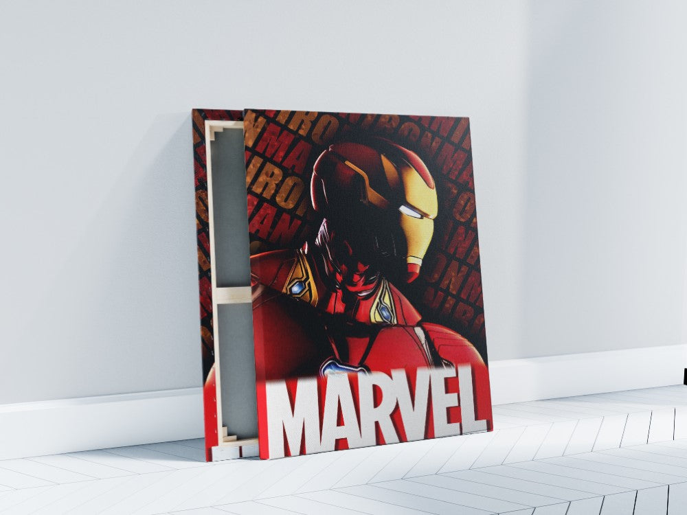 Iron Man Premium Wall Poster Canvas