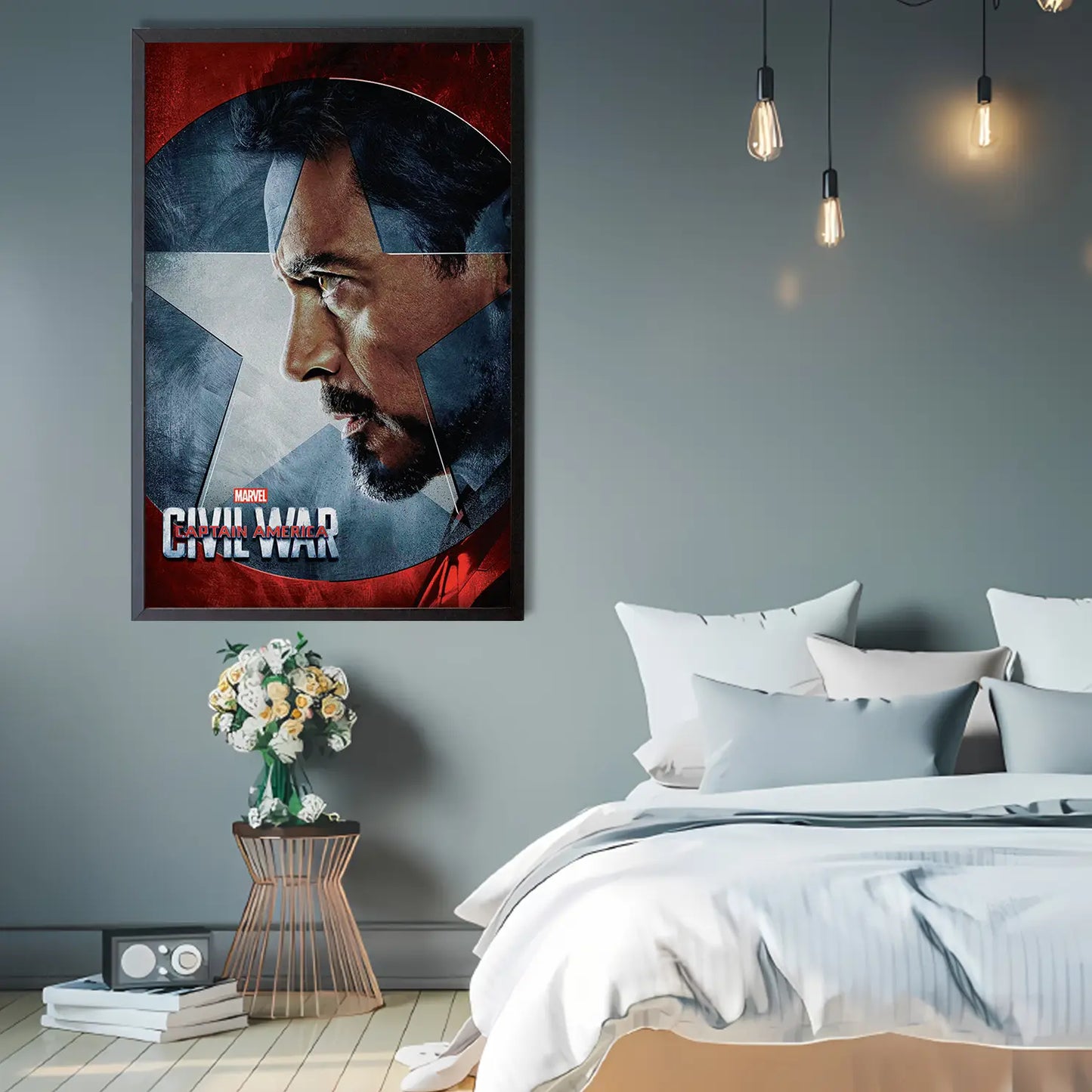 Iron Man Wall Poster - Marvel Poster | Frame | Canvas