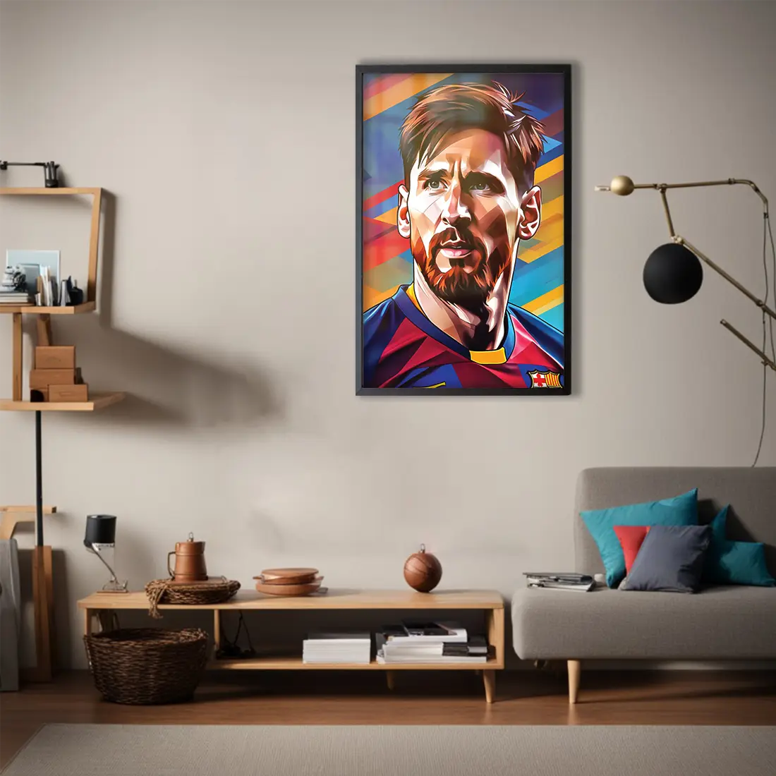 Lionel Messi Poster - Football | Poster | Frame | Canvas