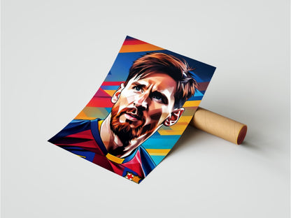 Lionel Messi Poster 