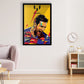 Lionel Messi Barcelona FC Argentine Wall Glossy Black Frame