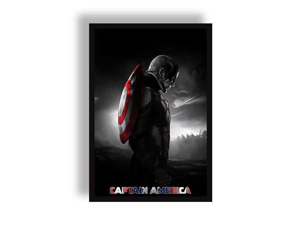 Captain America Avengers Poster Hero