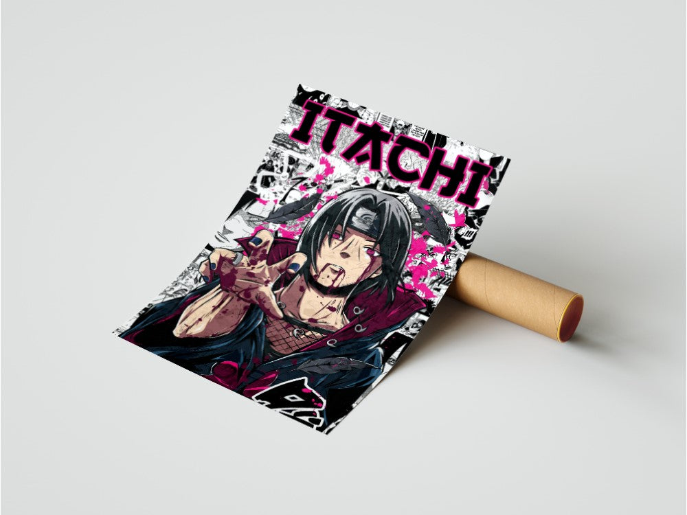 Itachi Manga Wall Poster