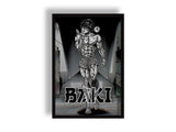Anime Baki - The Grappler Wall Poster
