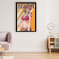 One Piece Nami Poster Glossy Black Frame
