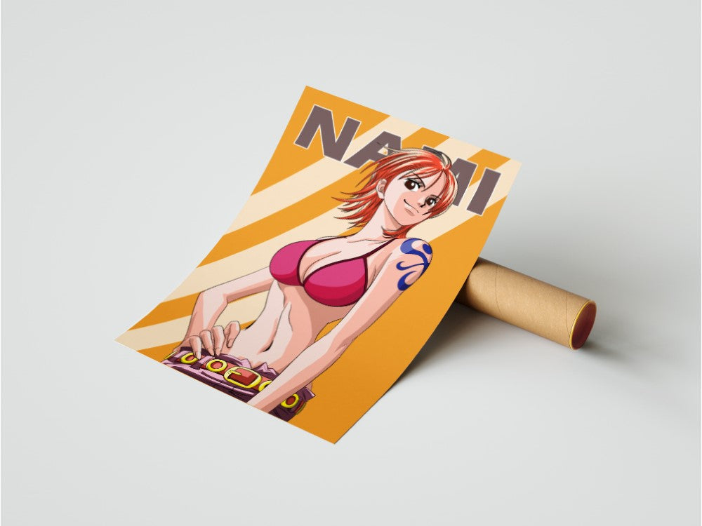 One Piece Nami Wall Poster
