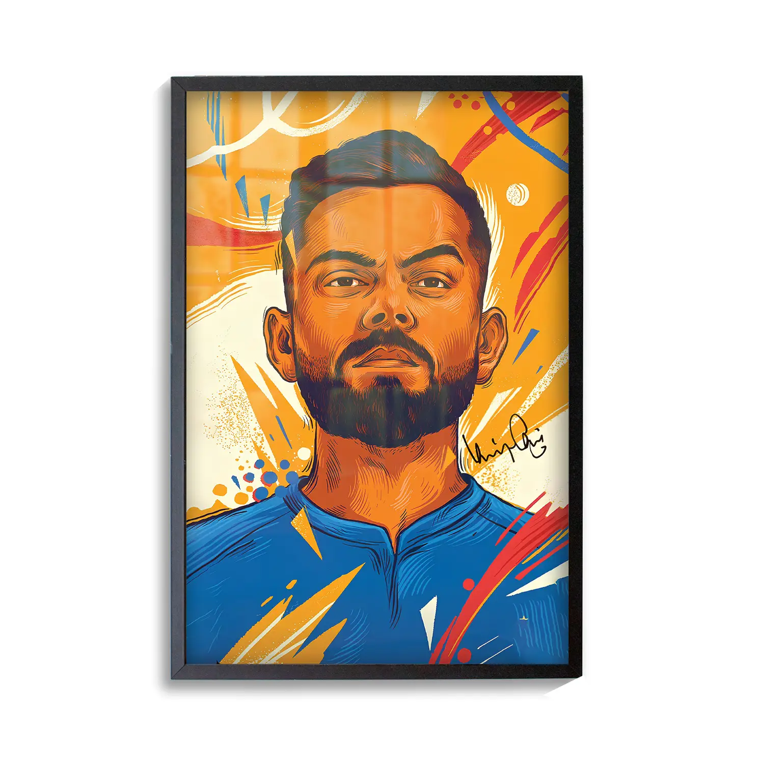 Virat Kohli Poster | Frame | Canvas