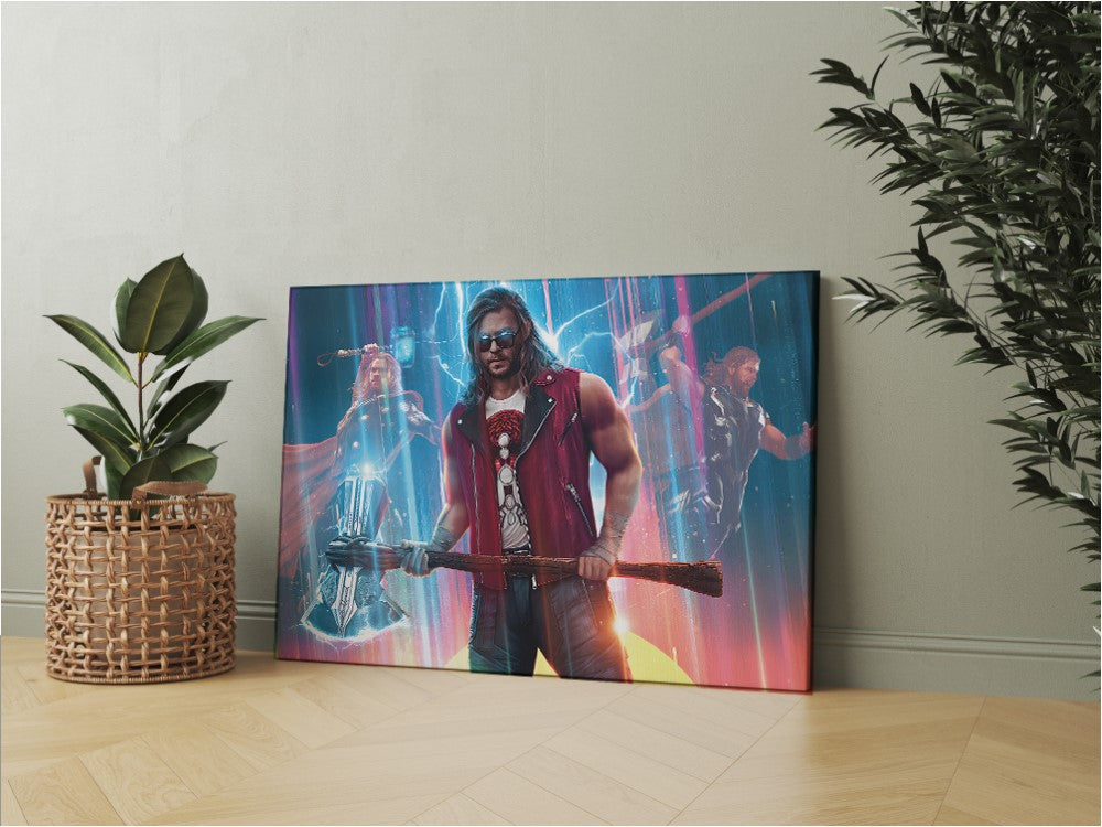 Thor Love and Thunder Stormbreaker Canvas