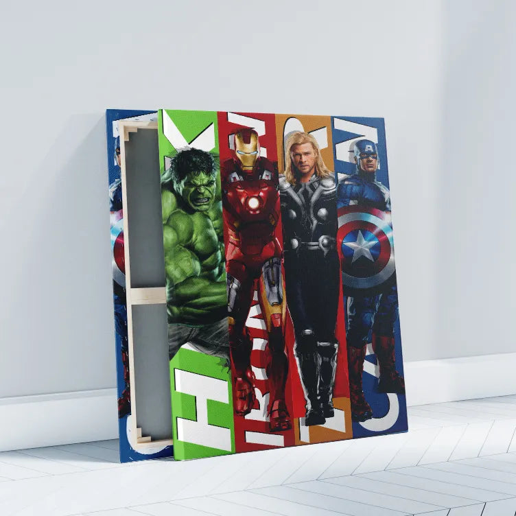 Avengers Poster Canvas