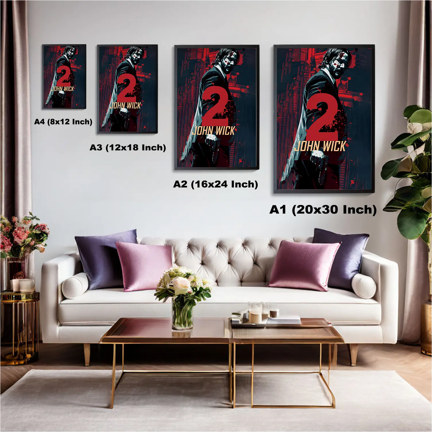 John Wick 2 Poster | Frame | Canvas
