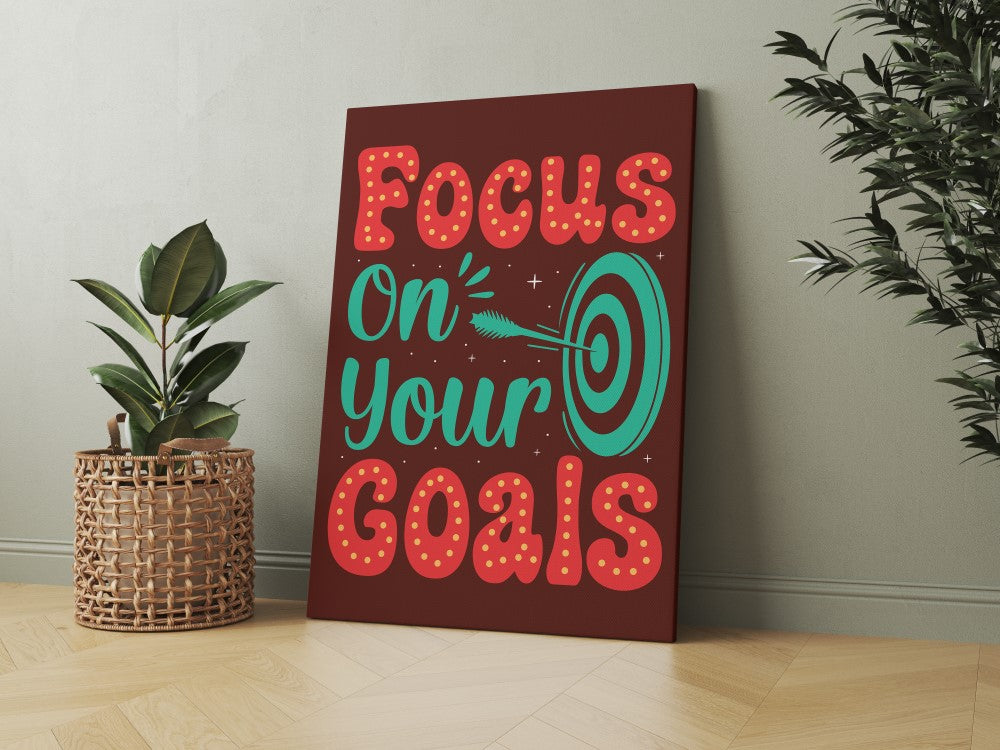 Focus on Your Goals - Wall Stars