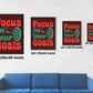 Focus on Your Goals - Wall Stars