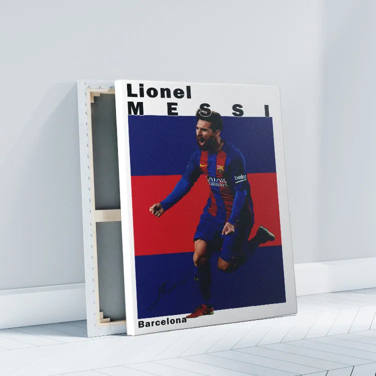 Messi Best Poster Canvas