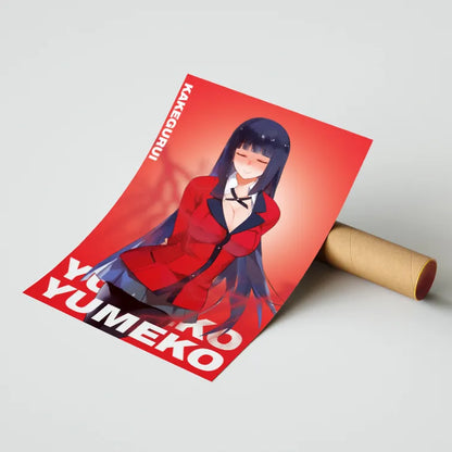 Yumeko jabami - kakegurui Poster | Frame | Canvas