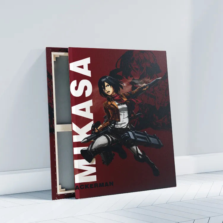 Mikasa Ackerman Poster Canvas