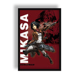 Mikasa Ackerman Poster Hero