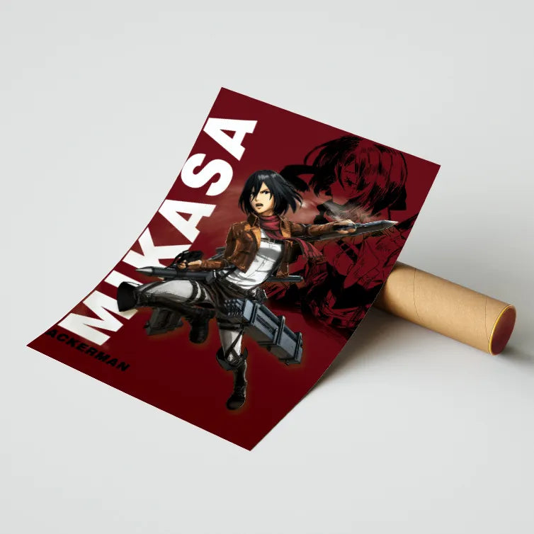 Mikasa Ackerman Poster