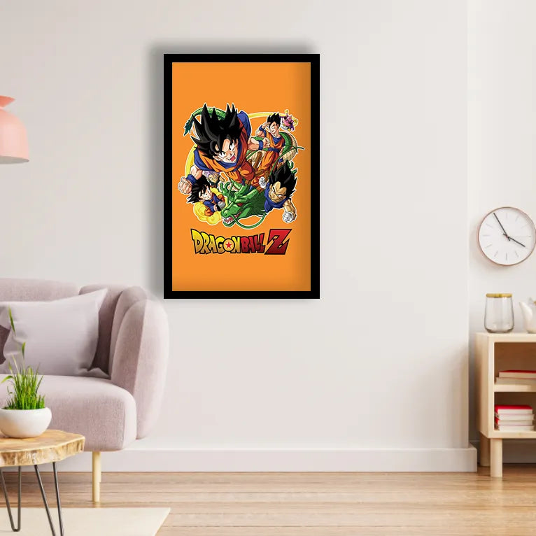 Goku Dragon Ball Z Black Frame