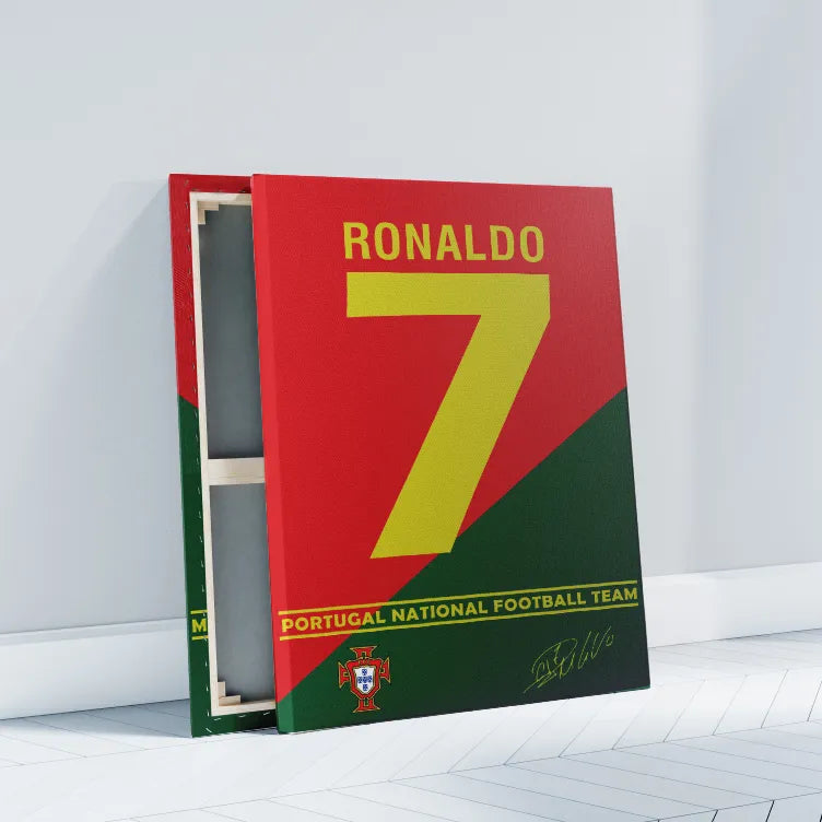 Cristiano Ronaldo Portugal Canvas