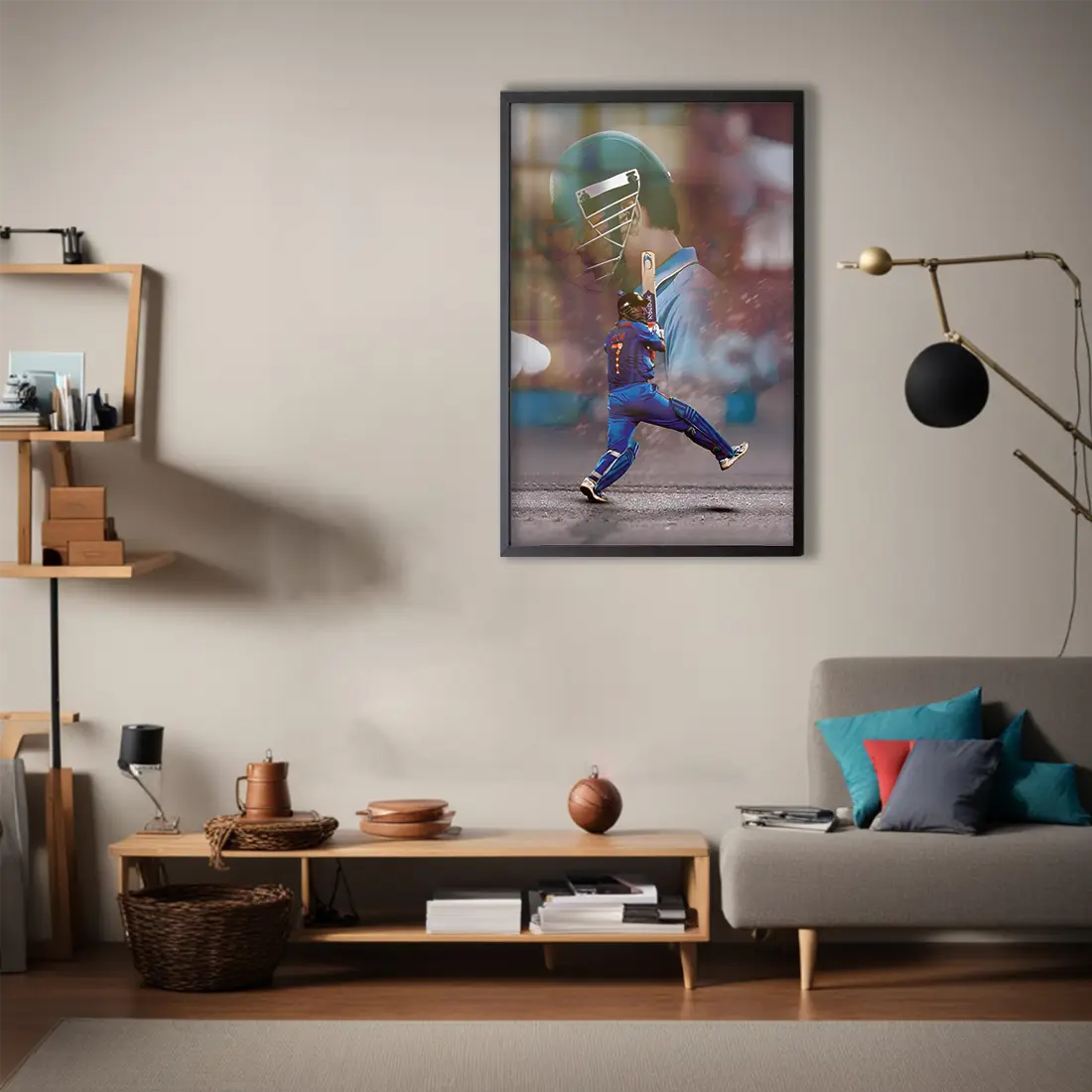 Dhoni New Poster | Frame | Canvas