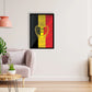 Belgium Adnan Januzaj Glossy Black Frame