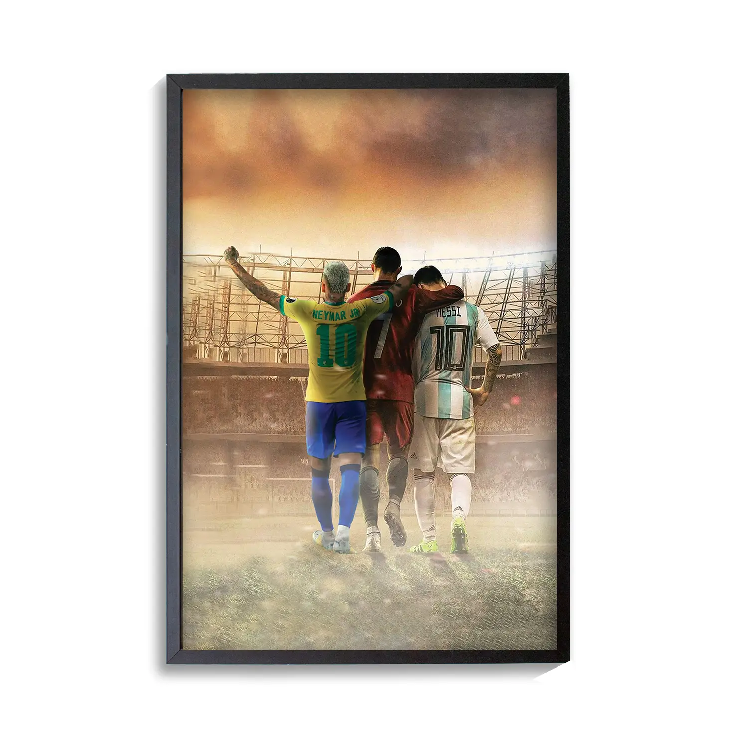 Ronaldo Messi Neymar | Poster | Frame | Canvas