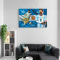 Messi Argentina Club Canvas