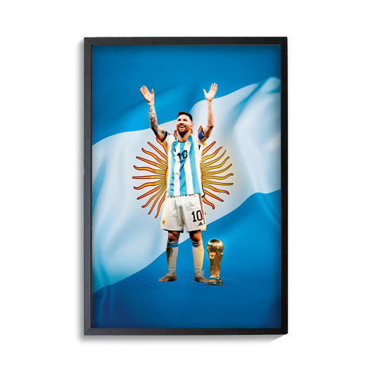 Messi World Cup | Poster | Frame | Canvas