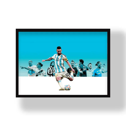 Messi - Team Argentina Poster | Frame | Canvas