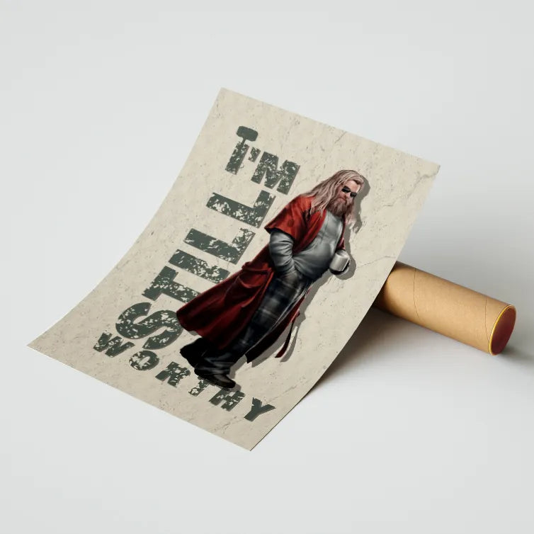 Thor - The God of Thunder Poster | Frame | Canvas